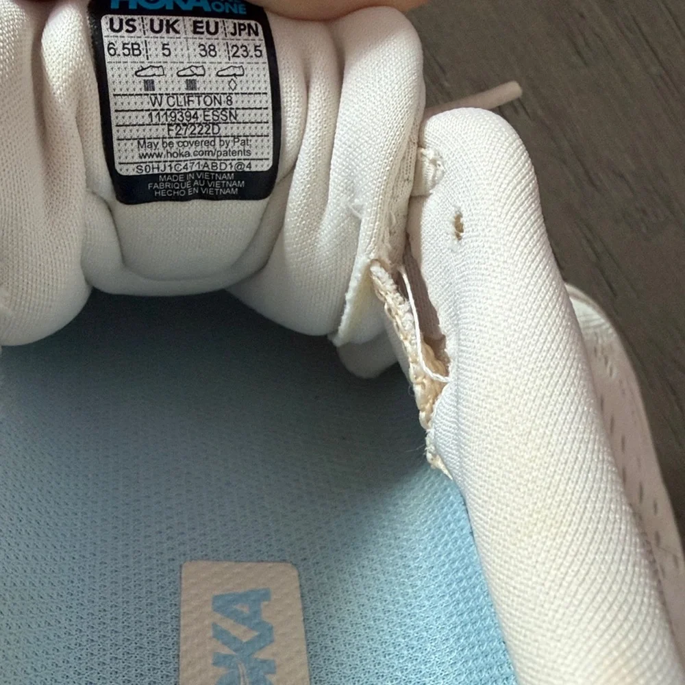 HOKA Clifton 8 crème sneakers - Picture 5 of 6